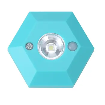 Brightness LED Hexagonal Human Body Induction Lamp Motion Sensor Light Wardrobe Corridor Door Lock Drawer Light 4.5V
Brightness LED Hexagonal Human Body Induction Lamp Motion Sensor Light Wardrobe Corridor Door Lock Drawer Light 4.5V