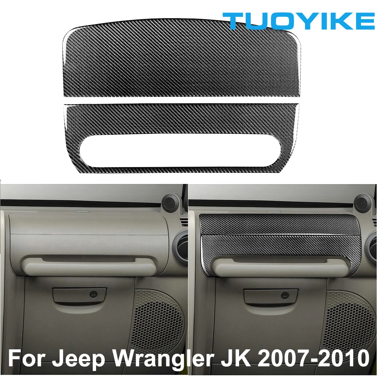 LHD RHD Car Real Carbon Fiber Passenger Side Door Pull Handle Armrest Trim Sticker Panel Cover For JEEP Wrangler JK 2007-2010
LHD RHD Car Real Carbon Fiber Passenger Side Door Pull Handle Armrest Trim Sticker Panel Cover For JEEP Wrangler JK 2007-2010
