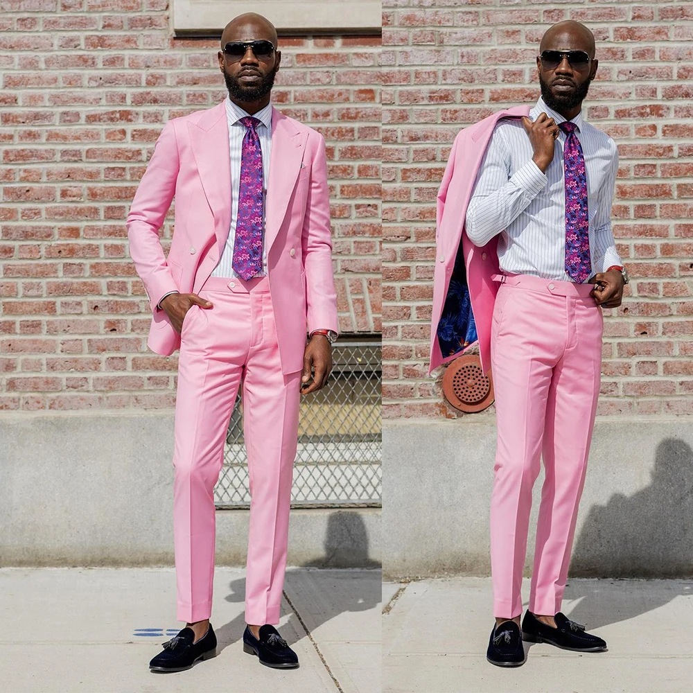 Hot Pink Mens Wedding Tuxedos 2 Pieces Classic Fit Groom Suits for Wedding Groomsmen Jacket Blazer Clothes
Hot Pink Mens Wedding Tuxedos 2 Pieces Classic Fit Groom Suits for Wedding Groomsmen Jacket Blazer Clothes