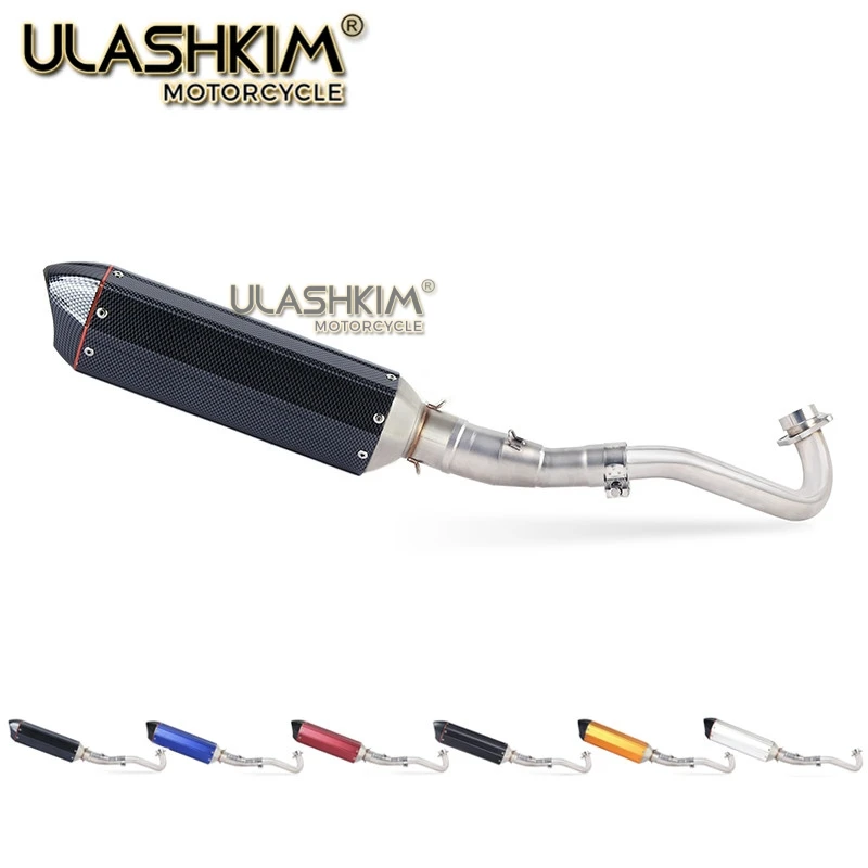 Motorcycle Full System Exhaust Muffler Escape Middle Link Pipe Slip On For yamaha XMAX300 XMAX250 XMAX400 2017 2018
Motorcycle Full System Exhaust Muffler Escape Middle Link Pipe Slip On For yamaha XMAX300 XMAX250 XMAX400 2017 2018