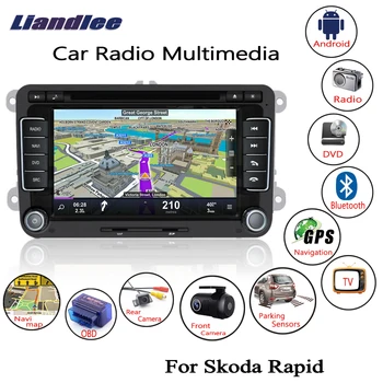 Liandlee 2 Din Android For Skoda Rapid 2012~2018 Car Radio CD DVD Player GPS Navi Navigation Maps Camera OBD TV HD Screen Media
Liandlee 2 Din Android For Skoda Rapid 2012~2018 Car Radio CD DVD Player GPS Navi Navigation Maps Camera OBD TV HD Screen Media