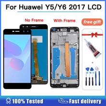 Écran tactile LCD, 5.0 pouces, pour Huawei Y5 2017 Y5 iii Y6 2017 Nova Young MYA L02 L41 L22 L11=