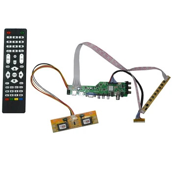 Digital Signal DVB-C DVB-T DVB-T2 Universal LCD Controller TV Driver kit 1680×1050 For LM220WE1-TLA1 LM220WE1-TLE1 TLD1 TLP1
Digital Signal DVB-C DVB-T DVB-T2 Universal LCD Controller TV Driver kit 1680×1050 For LM220WE1-TLA1 LM220WE1-TLE1 TLD1 TLP1
