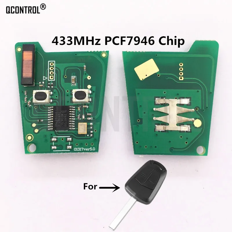 QCONTROL Car Control Remote Key Electronic Circuit Board for Opel / Vauxhall Signium 2005 - 2007, Vectra C 2006 - 2008
QCONTROL Car Control Remote Key Electronic Circuit Board for Opel / Vauxhall Signium 2005 - 2007, Vectra C 2006 - 2008