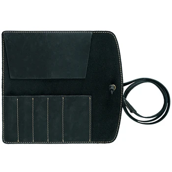 Leather Pencil Case Pencil Holder Leather Fixed Bag Suitable for Students and Artists Pencil Bag School Office 
Leather Pencil Case Pencil Holder Leather Fixed Bag Suitable for Students and Artists Pencil Bag School Office