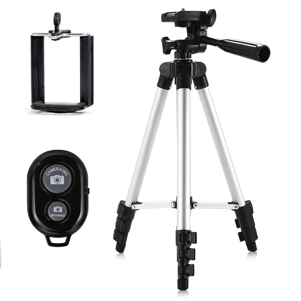 Lightweight Portable Mini Trip for Digital Camera,Projector,Mobile phone,With Remote Control 3110 Tripod Stand 4-SECTION
Lightweight Portable Mini Trip for Digital Camera,Projector,Mobile phone,With Remote Control 3110 Tripod Stand 4-SECTION