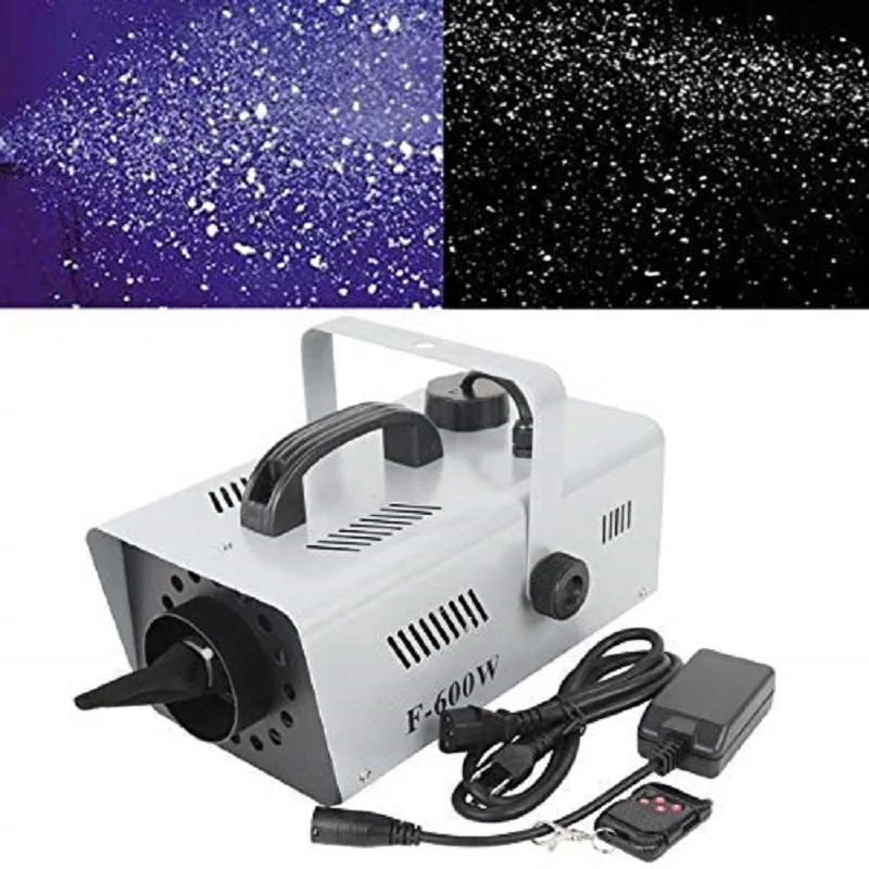 600W Snow Machine Snowflake Maker Flake Effect for Christmas Party Stage Show DJ Wireless Control
600W Snow Machine Snowflake Maker Flake Effect for Christmas Party Stage Show DJ Wireless Control