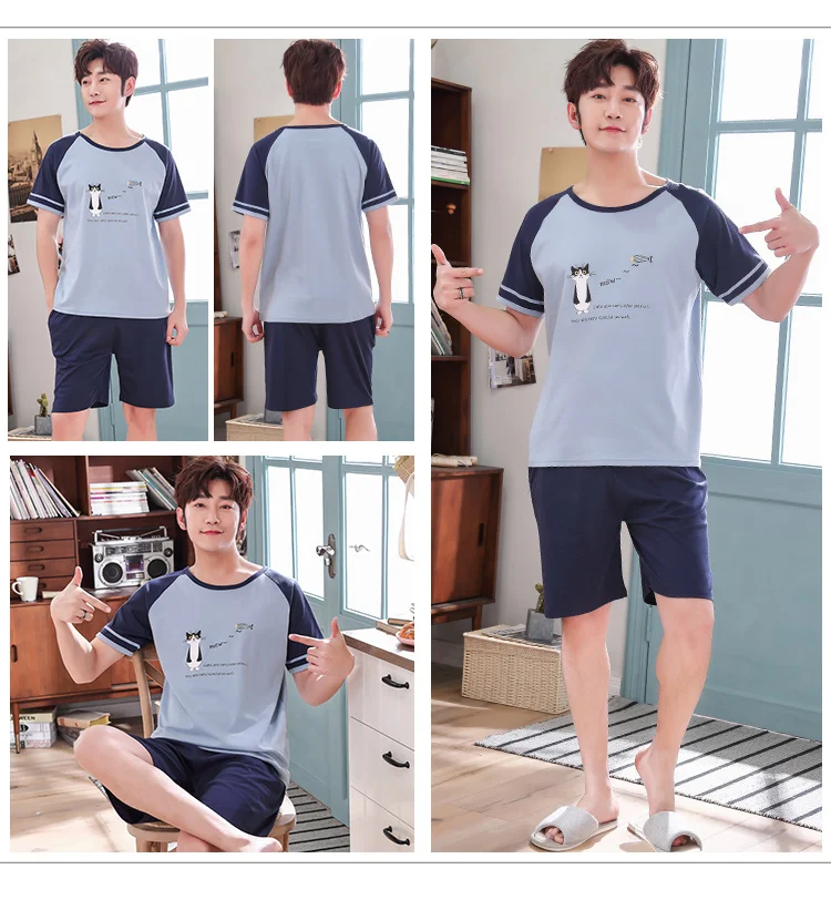 Men's Pajamas Set Hf44b904e984e4825a3364dbf47c2c339Y.jpg - Men's Pajamas Set