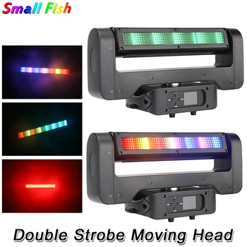 4Pcs/Lot DJ Disco Strobe Light 500Pcs RGB SMD 140W Moving Head Light For Club Bar Stage Lighting DMX Sound Activated Rotating
4Pcs/Lot DJ Disco Strobe Light 500Pcs RGB SMD 140W Moving Head Light For Club Bar Stage Lighting DMX Sound Activated Rotating