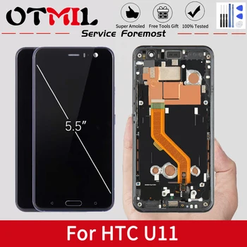 Brand new original For HTC U11 LCD Display Touch Screen with Frame Digitizer Assemble For HTC U11 LCD Replacement U-3w U-1w U11
Brand new original For HTC U11 LCD Display Touch Screen with Frame Digitizer Assemble For HTC U11 LCD Replacement U-3w U-1w U11