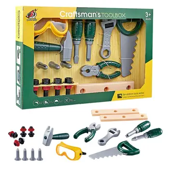 Kids Repair Tool Set Pretend Play Construction Tool Workshop Kit DIY Playset For 3 Years Old And Above Toddlers Children Gift
Kids Repair Tool Set Pretend Play Construction Tool Workshop Kit DIY Playset For 3 Years Old And Above Toddlers Children Gift