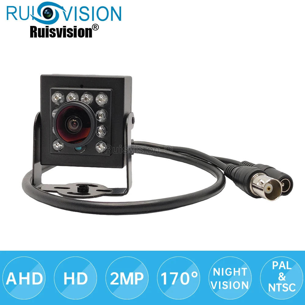 AHD1080P MINI Camera 170° Wide angle Lens 850NM LED Night Vision AHD Security small camera 2.0MP Surveillance video Camera
AHD1080P MINI Camera 170° Wide angle Lens 850NM LED Night Vision AHD Security small camera 2.0MP Surveillance video Camera
