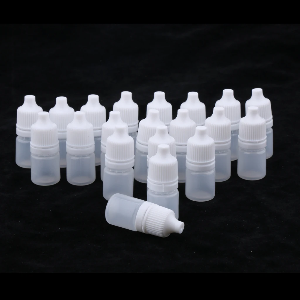 20pcs Empty Eye Drops Makeup Cosmetic Travel Bottles Plastic Containers 3ml 20pcs Empty Eye Drops Makeup Cosmetic Travel Bottles Plastic Containers 3ml