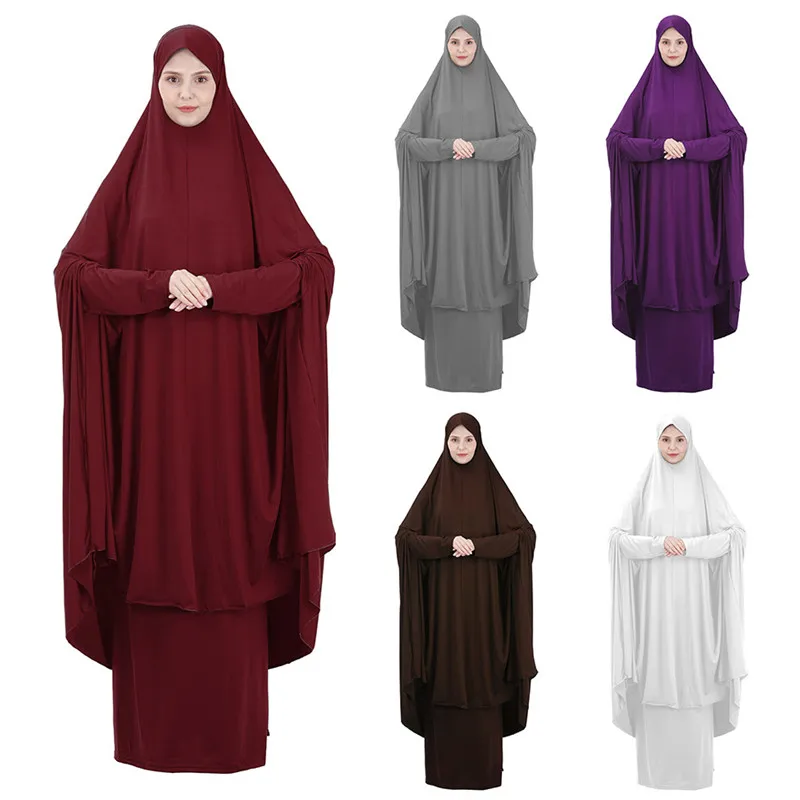 Prayer Garment Muslim sets Hooded hood and skirt hijab femme musulman pour prière tenue de priere femme hidjab musulman femme
Prayer Garment Muslim sets Hooded hood and skirt hijab femme musulman pour prière tenue de priere femme hidjab musulman femme