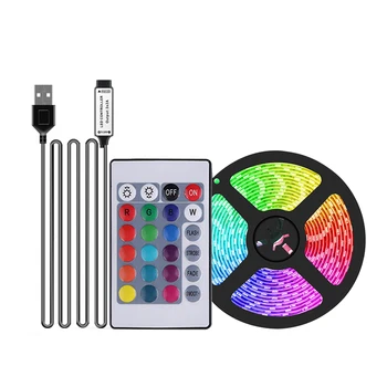 SMD 5050 LED USB RGB Strip Light Practical Multi-functional Durable Classic Color Change TV Background Ribbon Tape Lamp New
SMD 5050 LED USB RGB Strip Light Practical Multi-functional Durable Classic Color Change TV Background Ribbon Tape Lamp New