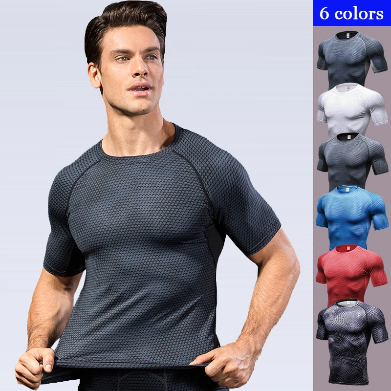 2019 Men Quick Dry Fit Running T-Shirt GYM Shirt Sport T Shirt Men Fitness Tshirt Elastic Sportswear Basketball Tshirt
2019 Men Quick Dry Fit Running T-Shirt GYM Shirt Sport T Shirt Men Fitness Tshirt Elastic Sportswear Basketball Tshirt