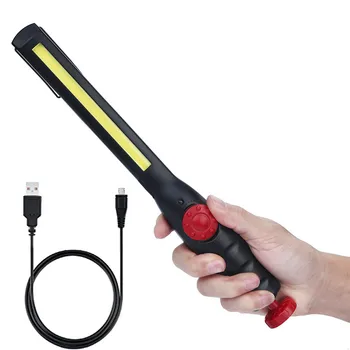 Working portable flashlight Multifunction Rechargeable COB LED Slim Work Light Lamp Flashlight #4O23
Working portable flashlight Multifunction Rechargeable COB LED Slim Work Light Lamp Flashlight #4O23