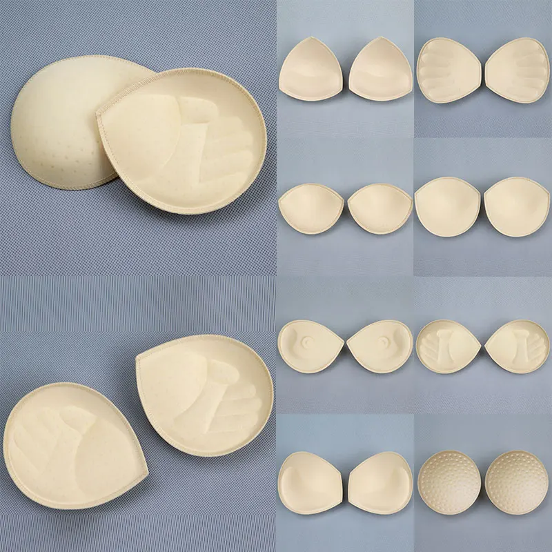 1pair Bra Pads Soft Fits Sexy Invisible Push Up Swimsuits Padding Bikini Padding Insert Chest Pad Removeable Breast Enhancer
1pair Bra Pads Soft Fits Sexy Invisible Push Up Swimsuits Padding Bikini Padding Insert Chest Pad Removeable Breast Enhancer