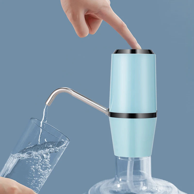 Rechargeable Bottle Drinking Double Pump Power Mini Wireless Automatic Water Dispenser
Rechargeable Bottle Drinking Double Pump Power Mini Wireless Automatic Water Dispenser