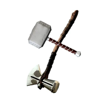 1: 1 Scale Toys Thor Hammer Thor Hammer Thor Thor Custome Cosplay props Hammer stage property PU & Foam Kids Gift 44CM
1: 1 Scale Toys Thor Hammer Thor Hammer Thor Thor Custome Cosplay props Hammer stage property PU & Foam Kids Gift 44CM