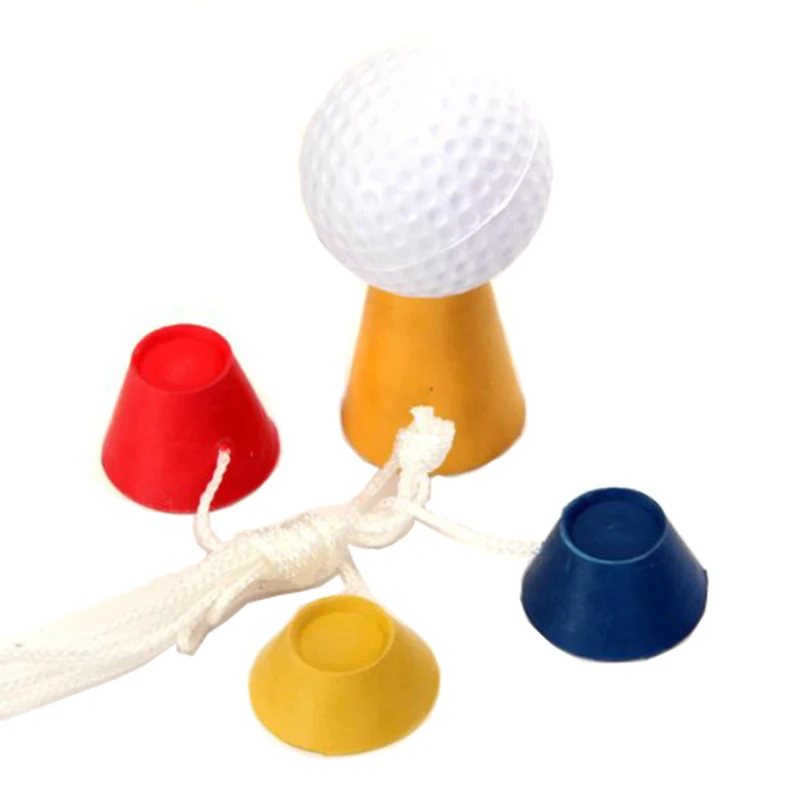 Description Picture 6 of item4IN1 Golf Rubber Tees Winter Tee Set 33mm Golf Training Soft Cushion Rubber Kits C1O4