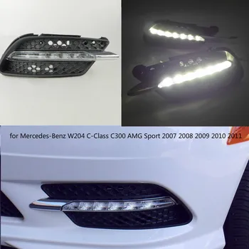 Car LED Fog Light DRL Daytime Running Lights for Mercedes-Benz W204 C-Class C300 AMG Sport 2007 2008 2009 2010 2011
Car LED Fog Light DRL Daytime Running Lights for Mercedes-Benz W204 C-Class C300 AMG Sport 2007 2008 2009 2010 2011