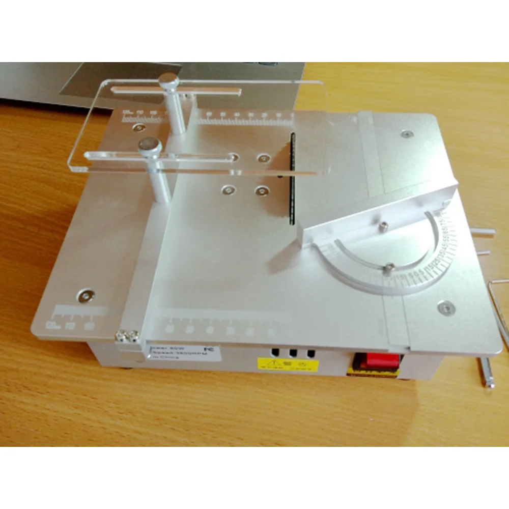 Mini Table Saw Handmade Woodworking Bench Saw DIY Model Crafts Cutting Tool with Power Supply 110mm Circular Saw Blade
Mini Table Saw Handmade Woodworking Bench Saw DIY Model Crafts Cutting Tool with Power Supply 110mm Circular Saw Blade