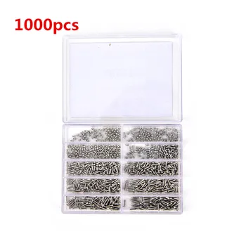 Universal 1000pcs Assorted Tiny Precision Screws For Watch Eyeglass Glasses Phone Tablet Repair Tool Set Kit Wholesale
Universal 1000pcs Assorted Tiny Precision Screws For Watch Eyeglass Glasses Phone Tablet Repair Tool Set Kit Wholesale