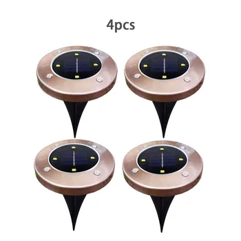 4pcs/set 4/8 LED Solar Power Buried Light Under Ground Lamp Waterproof Outdoor Security Light Path Way Garden Lawn Yard Lighting 
4pcs/set 4/8 LED Solar Power Buried Light Under Ground Lamp Waterproof Outdoor Security Light Path Way Garden Lawn Yard Lighting