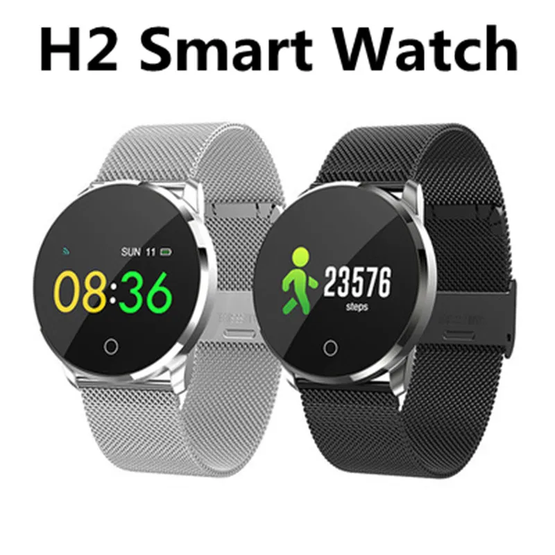 H2 Smart Watch Heart Rate and Blood Oxygen Monitoring Exercise Rings Information Push Bluetooth Pacemaker Smart Wear Steel Strap
H2 Smart Watch Heart Rate and Blood Oxygen Monitoring Exercise Rings Information Push Bluetooth Pacemaker Smart Wear Steel Strap