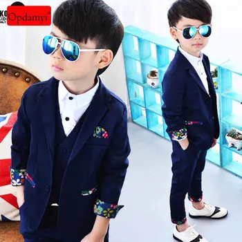 Children's Suit Formal Wedding Birthday Party Dress Boy Suit Jacket Vest Pants 3 Piece Dance Party Tuxedo
Children's Suit Formal Wedding Birthday Party Dress Boy Suit Jacket Vest Pants 3 Piece Dance Party Tuxedo