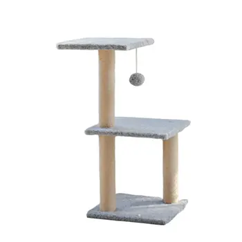 Three-layer square cat climbing frame Plush base Mouse Fun spring Wood Plush cloth Spring Hemp rope rack
Three-layer square cat climbing frame Plush base Mouse Fun spring Wood Plush cloth Spring Hemp rope rack