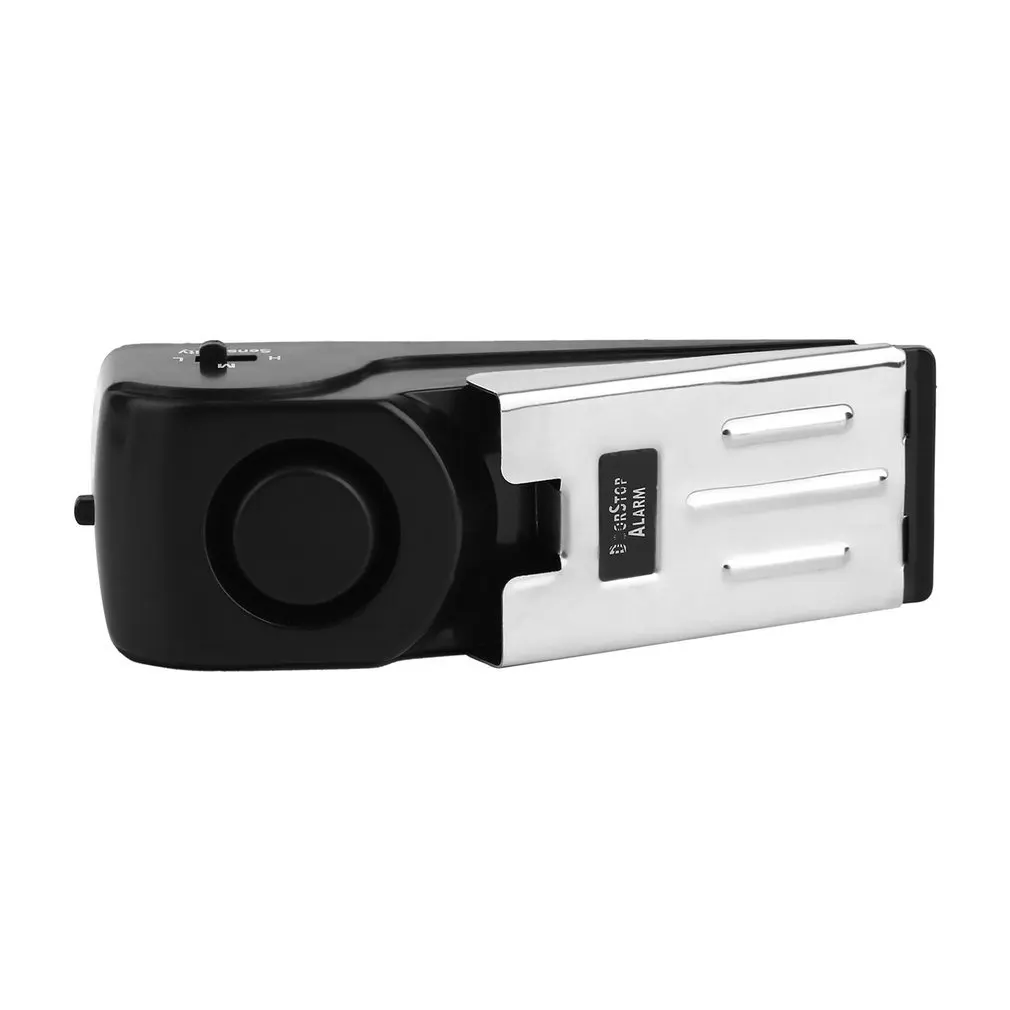 Mini Wireless Vibration Triggered Home Wedge Shaped Stopper Alert Security System Door Stop Alarm Block Blocking | Инструменты