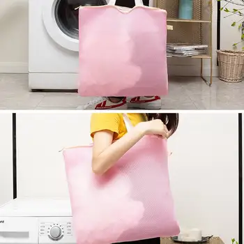 Portable Laundry Bag Washing Bag Washing Machine Special Anti-deformation Laundry Net Bag Home Increase Laundry Net Pocket55
Portable Laundry Bag Washing Bag Washing Machine Special Anti-deformation Laundry Net Bag Home Increase Laundry Net Pocket55