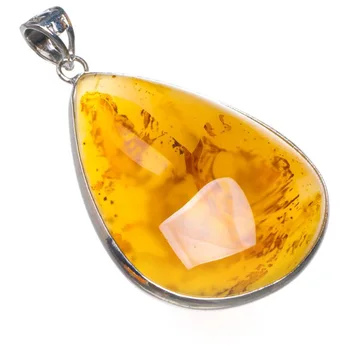 Natural Scenic Dendritic Agate Handmade 925 Sterling Silver Pendant 1.75" D1420 
Natural Scenic Dendritic Agate Handmade 925 Sterling Silver Pendant 1.75" D1420