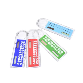 Hot Cute Portable Colorful Mini Solar Energy Calculator Creative Multifunction Student Ruler Gift
Hot Cute Portable Colorful Mini Solar Energy Calculator Creative Multifunction Student Ruler Gift