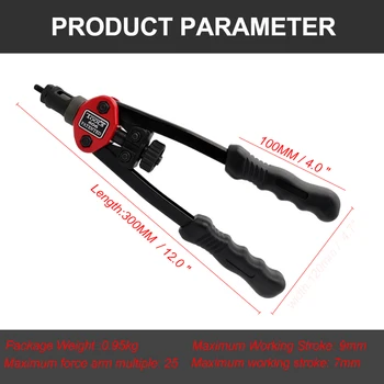 12'' Hand Threaded Rivet Nut Gun With 50 pcs nuts 606 Insert Manual Riveter Riveting Rivnut Tool for M3 M4 M5 M6 M8
12'' Hand Threaded Rivet Nut Gun With 50 pcs nuts 606 Insert Manual Riveter Riveting Rivnut Tool for M3 M4 M5 M6 M8