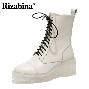 Rizabina Women Ankle Boots Zipper Thick Bottom Woman Short Boots Fashion Cool Dance Woman Shoes Winter Footwear Size 34-40
Rizabina Women Ankle Boots Zipper Thick Bottom Woman Short Boots Fashion Cool Dance Woman Shoes Winter Footwear Size 34-40
