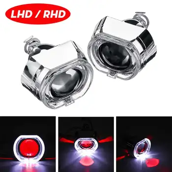 2.5 Inch Angel & Devil Demon Eye LED Headlights HID Bi-Xenon Projector Lens Kit H1 LHD/RHD
2.5 Inch Angel & Devil Demon Eye LED Headlights HID Bi-Xenon Projector Lens Kit H1 LHD/RHD