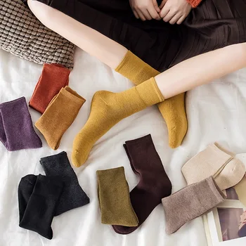 Thick Warm terry towel Women Sock Colorful Socks Gift Free size cute sokken New Winter Vintage Christmas soild Socks 1pair 
Thick Warm terry towel Women Sock Colorful Socks Gift Free size cute sokken New Winter Vintage Christmas soild Socks 1pair