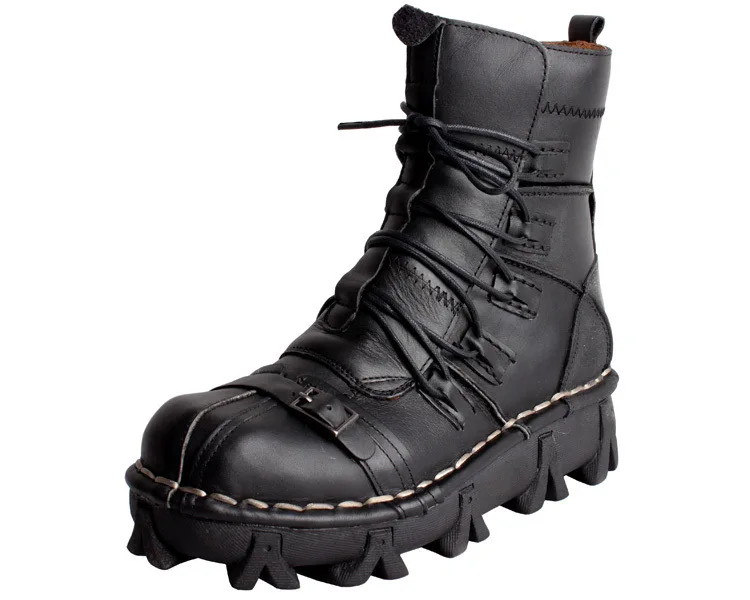 بوت پانک اسکلتی چرم طبیعی Skull punk Boots 38 Hf45a911f724e4caa9354e4095c99a100p