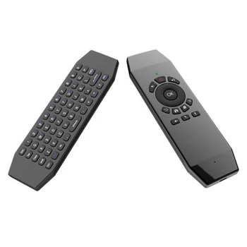 2.4G Fly Air Mouse T5 Wireless Remote Control Wireless Qwerty Keyboard Voice for Mac Smart TV TV Box Projector PC
2.4G Fly Air Mouse T5 Wireless Remote Control Wireless Qwerty Keyboard Voice for Mac Smart TV TV Box Projector PC