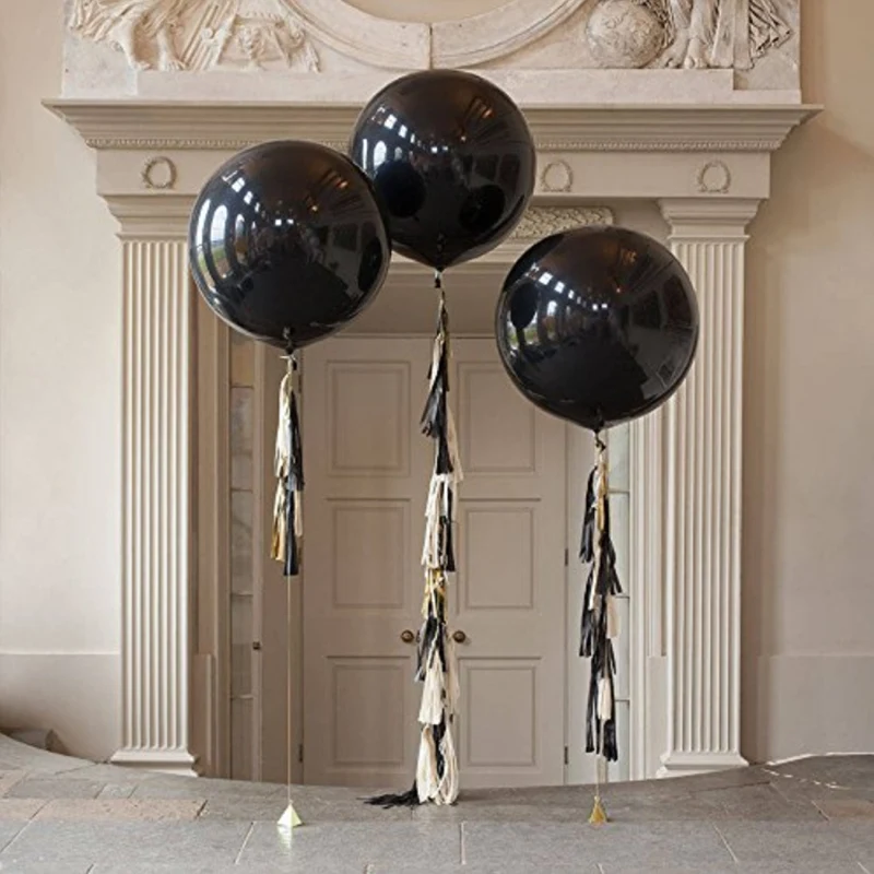 1Pcs Black Transport Round Latex Balloons 36 Inches Wedding Decor Helium Big Large Giant Balloons Birthday Party Decor Air Ball
1Pcs Black Transport Round Latex Balloons 36 Inches Wedding Decor Helium Big Large Giant Balloons Birthday Party Decor Air Ball