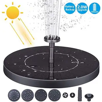 7V Solar Fountain Watering Kit Solar Power Water Fountain Pump Floating Bird Bath Waterfall Solar Panel Water Fountain for Garde
7V Solar Fountain Watering Kit Solar Power Water Fountain Pump Floating Bird Bath Waterfall Solar Panel Water Fountain for Garde