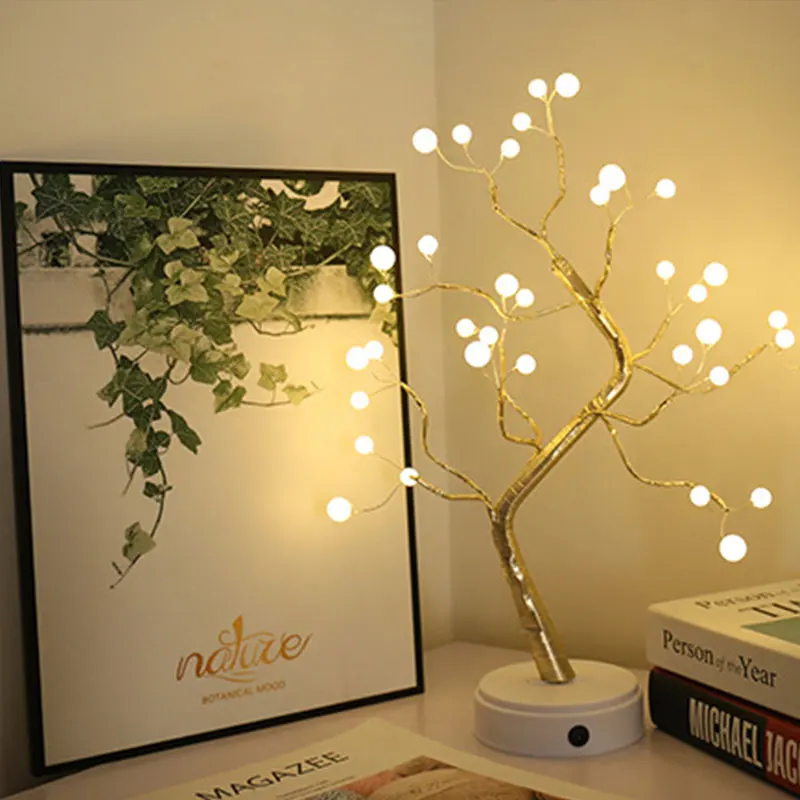 20" Tabletop Bonsai Tree Light with 36Pearls LED Battery Powered DIY Artificial Light Tree Lamp Decor for Home Christmas Wedding
20" Tabletop Bonsai Tree Light with 36Pearls LED Battery Powered DIY Artificial Light Tree Lamp Decor for Home Christmas Wedding