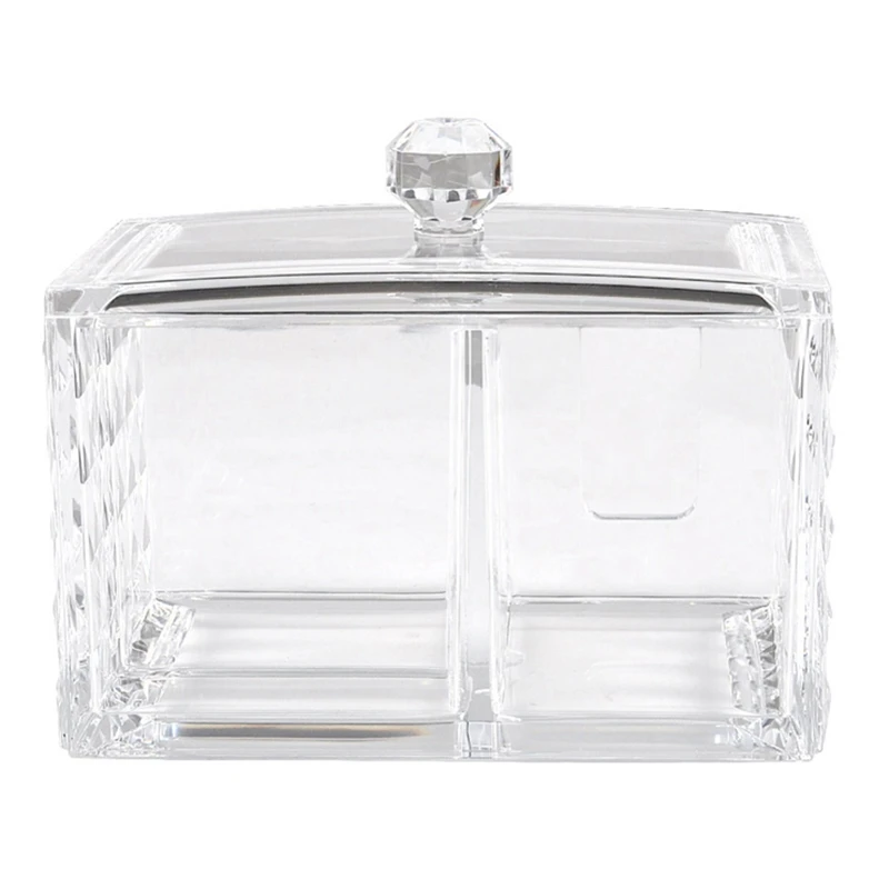 Acrylic Makeup Organizer Cotton Swabs Storage Box Cosmetic Organizer Cotton Pads Q-Tip Makeup Clear Container Case Casket
Acrylic Makeup Organizer Cotton Swabs Storage Box Cosmetic Organizer Cotton Pads Q-Tip Makeup Clear Container Case Casket