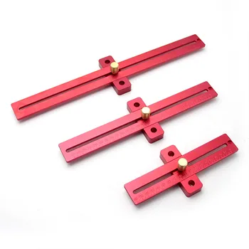 Woodworking Crossed Rulers Hole Rulers Aluminum Alloy T-type Scriber Woodworking Measuring Tools ALI88
Woodworking Crossed Rulers Hole Rulers Aluminum Alloy T-type Scriber Woodworking Measuring Tools ALI88