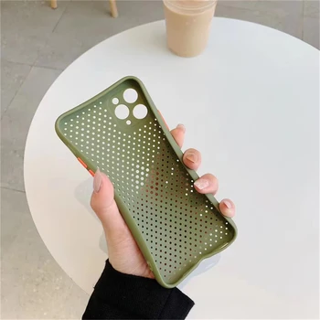 Soft TPU Phone Protective Cover For iPhone 6 7 8 Plus XR Xs max 11 Pro Case Hollow Breathable Hole Pattern with Heat Dissipation
Soft TPU Phone Protective Cover For iPhone 6 7 8 Plus XR Xs max 11 Pro Case Hollow Breathable Hole Pattern with Heat Dissipation
