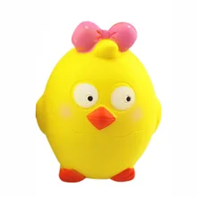 Pintainho dos desenhos animados lento subindo espremer brinquedo criativo animal boneca macio squeever brinquedo estresse reliever menina brinquedos presentes # b(China)