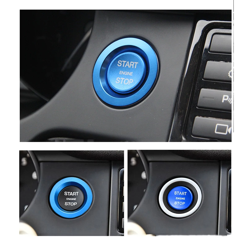 For Land Rover Jaguar XEL Range Rover Sport Found 4/5 Car Engine Start Stop Button Ring Ignition Decoration Ring Cover Patch
For Land Rover Jaguar XEL Range Rover Sport Found 4/5 Car Engine Start Stop Button Ring Ignition Decoration Ring Cover Patch